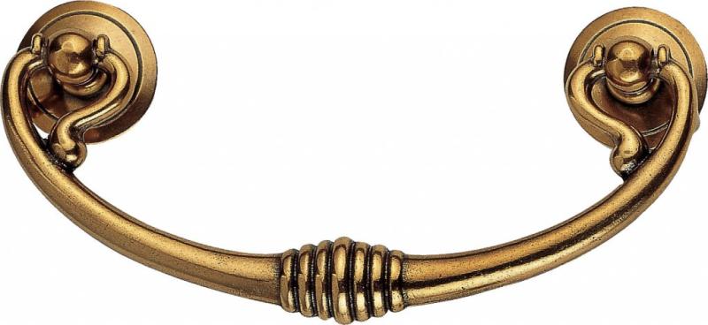 Handtag/ antikbehandlad mässing