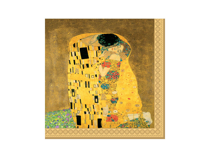 Servetter/ Gustav Klimt "Kyssen"