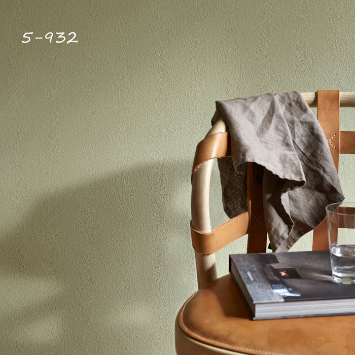 Äggoljetempera Nedtonad Lindblomsgrön