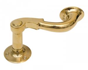 Dörrtrycke/ dörrhandtag komplett/ Handtag/ Posthornstrycke