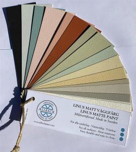Färgprover/Emulsionsfärg/ Linus