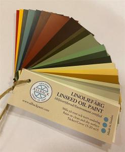 Färgprover/ Färgvippa/ Linoljefärg