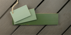 Bladgrön Linoljefärg