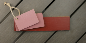 Gammel Röd Linoljefärg