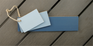 Gammel Blå Linoljefärg