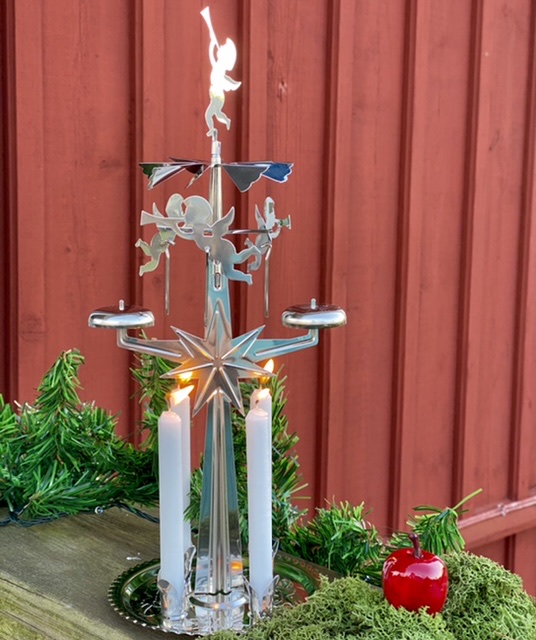 Änglaspel/ Silverpläterad