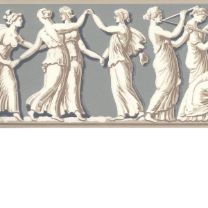 Nio musers bård/ Tapetbård