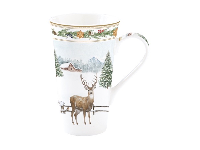 Mugg/ Jumbomugg White Forest
