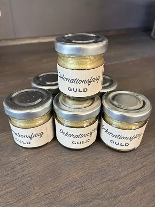 Dekorationsfärg/ vax/ Guld
