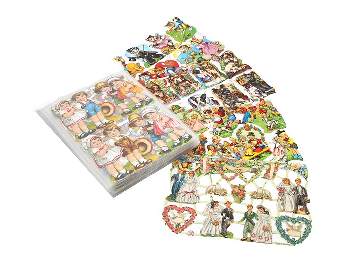 Bokmärken med glitter/ 2-pack