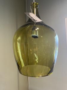 Damejeannelampa/ Taklampa/ Återbruk/ Lampa