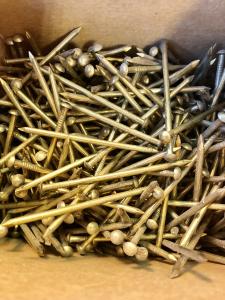 Mässingsspik/ spik/ 50-pack/ Gunnebo