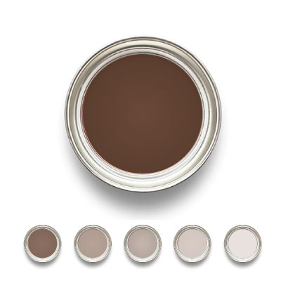 Linoljefärg Järnoxidbrun