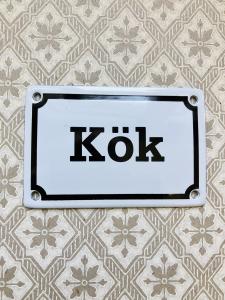 Emaljskylt/ Kök