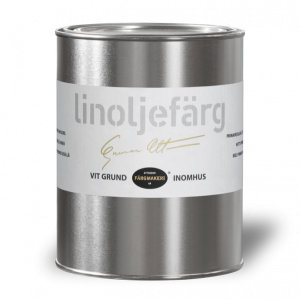 Linoljefärg Vit Grund inomhus