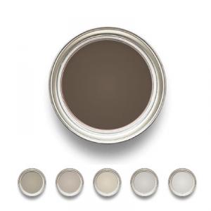 Linoljefärg Obränd umbra