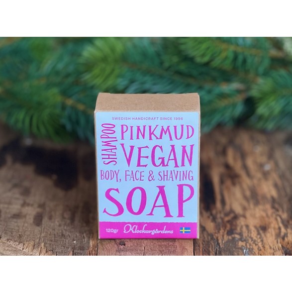 Pink Mud Vegan Soap/ Schampo/ raktvål