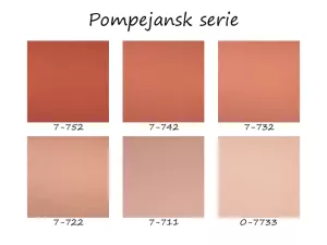 Äggoljetempera/ Pompejansk serie