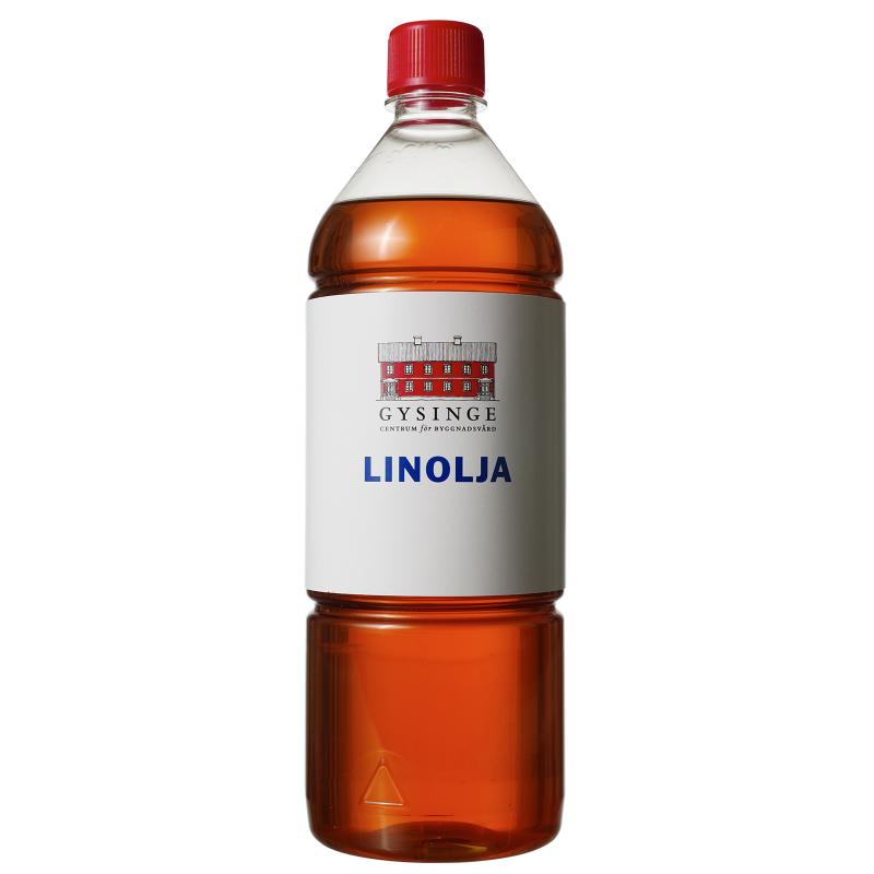 Linolja, kokt kallpressad