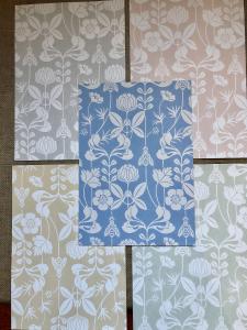 Tapet Åt solsidan-Klöver & Bin