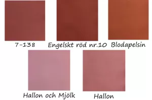 Äggoljetempera Blodapelsin