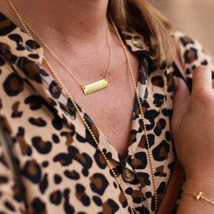 Halsband, EGEN gravyr - namn, koordinater, citat...