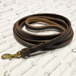 Hundkoppel i läder, Small / Large