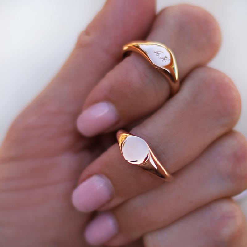 Rund klackring inkl. gravyr