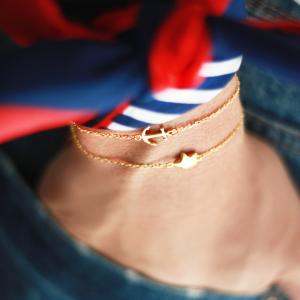 Nätt armband med ankare