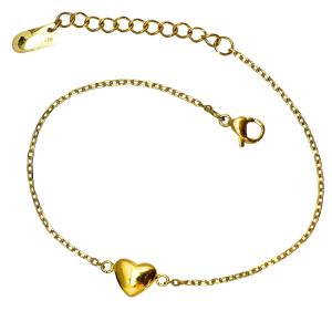 Nätt armband med hjärta
