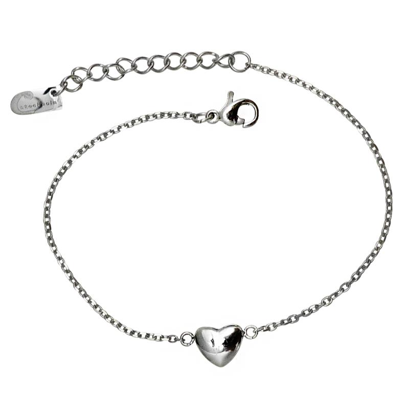 Nätt armband med hjärta