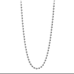 Tjockare Bollkedja för halsband, valfri längd