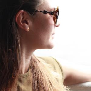 Örhänge med ankare