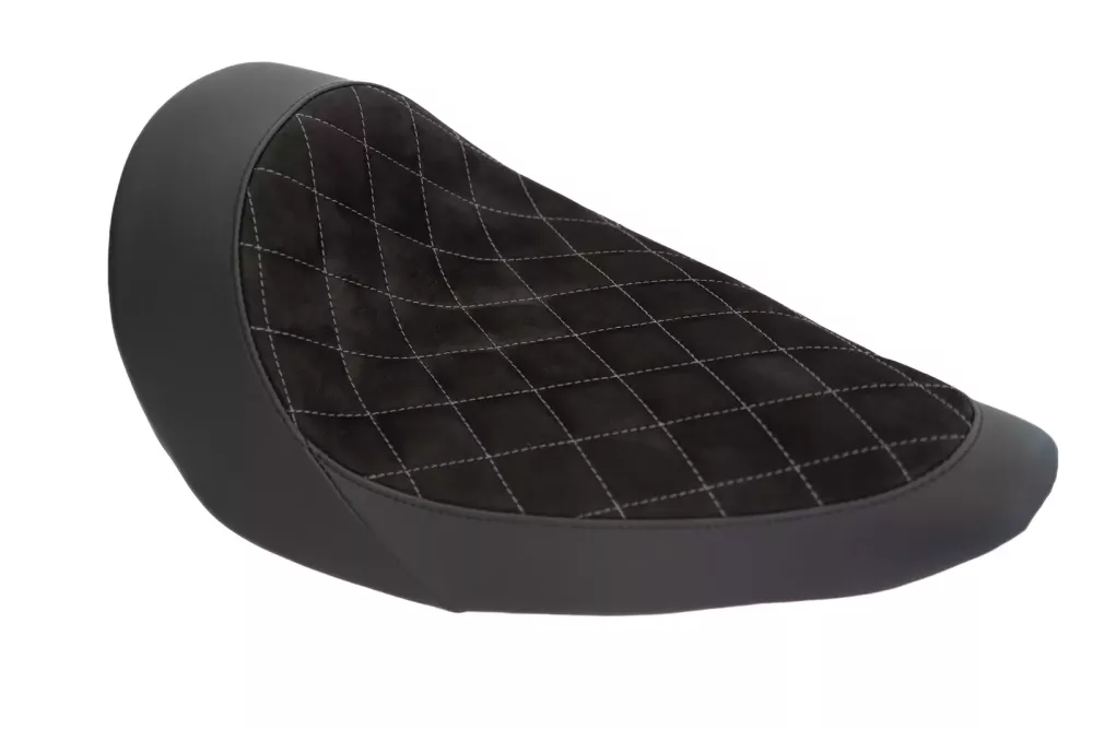 Solo Seat Leather Diamond black