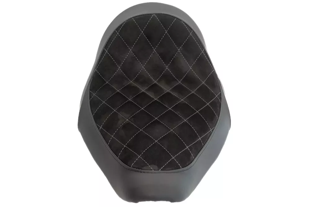 Solo Seat Leather Diamond black