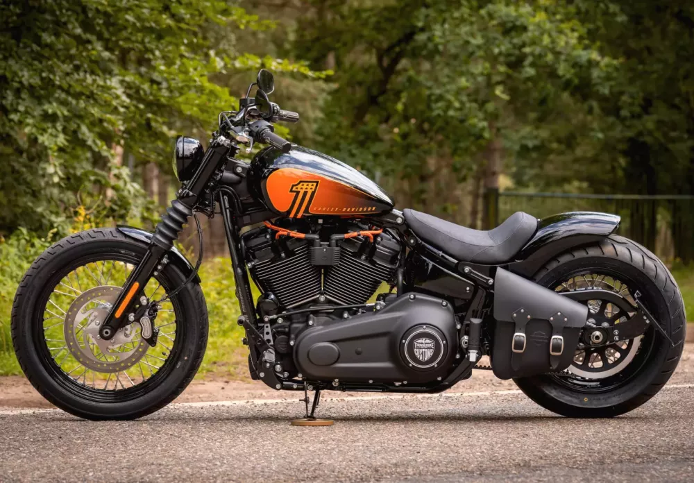 Sadelbotten Steelfender 200/18"