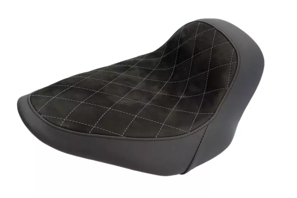 Solo Seat Leather Diamond black