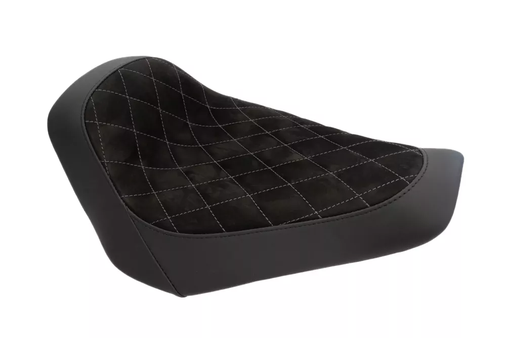 Solo Seat Leather Diamond black