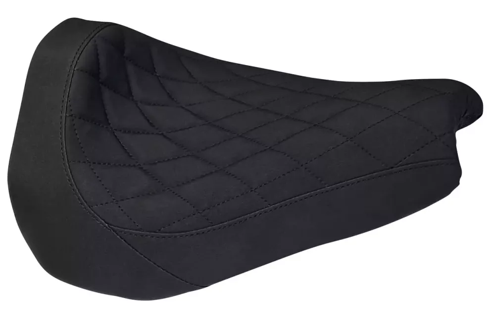 Solo Seat Vinyl Diamond Stitch black