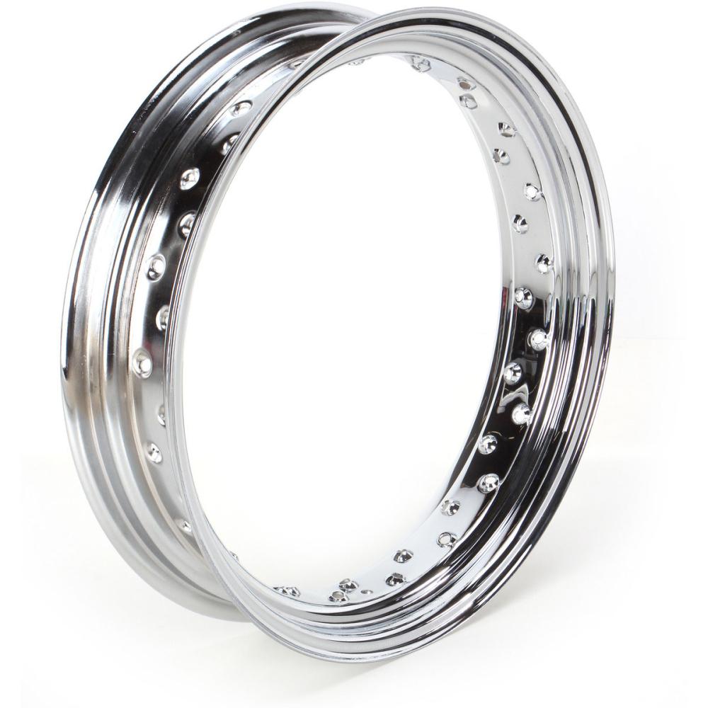 Wheel rim 3.50" x 18". Chrome