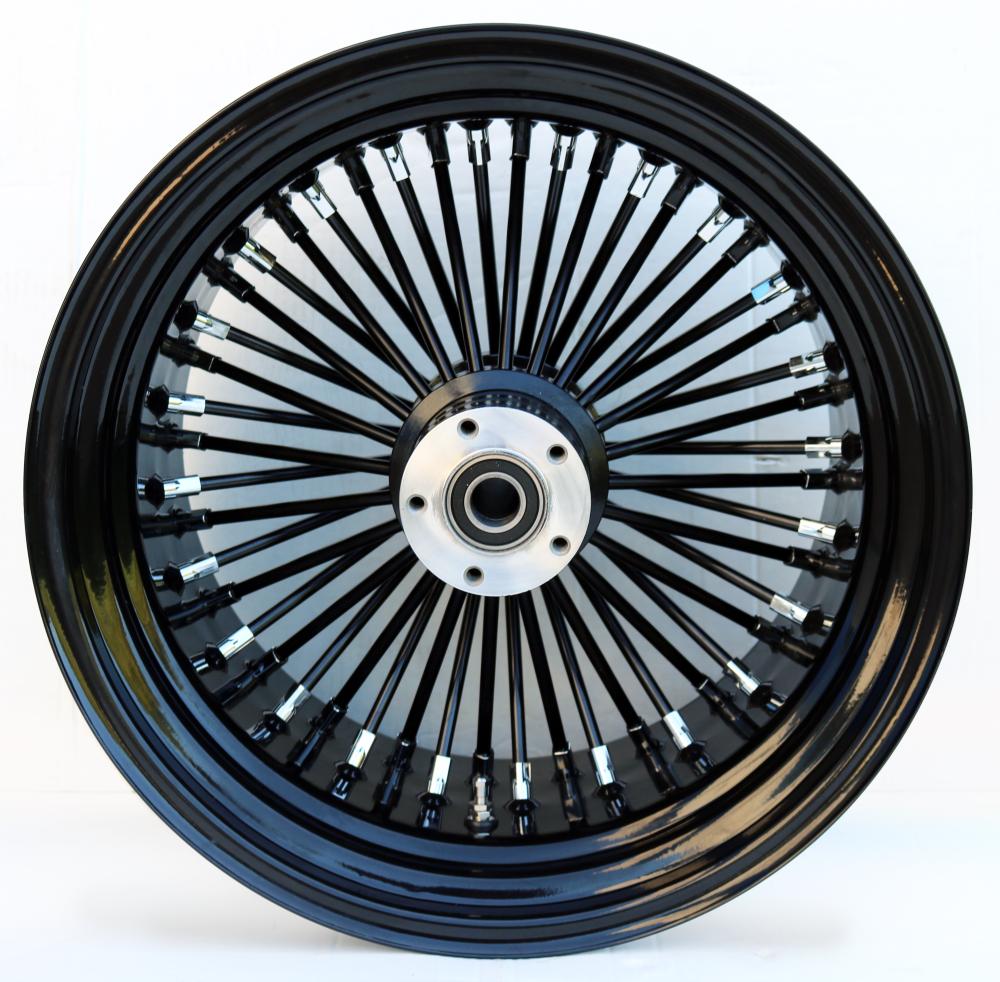 KING SPOKE BK/BK, 18X10.5, RR