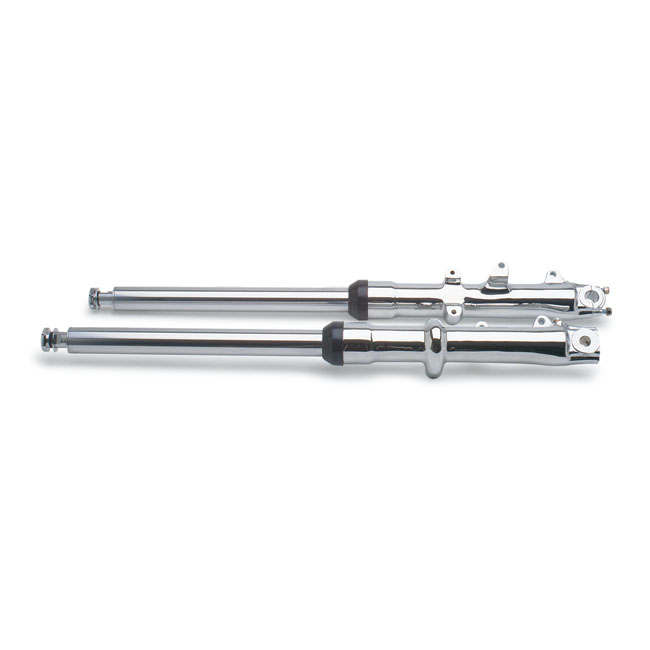 80-83 41mm fork tube & slider assembly set. +2" overstock