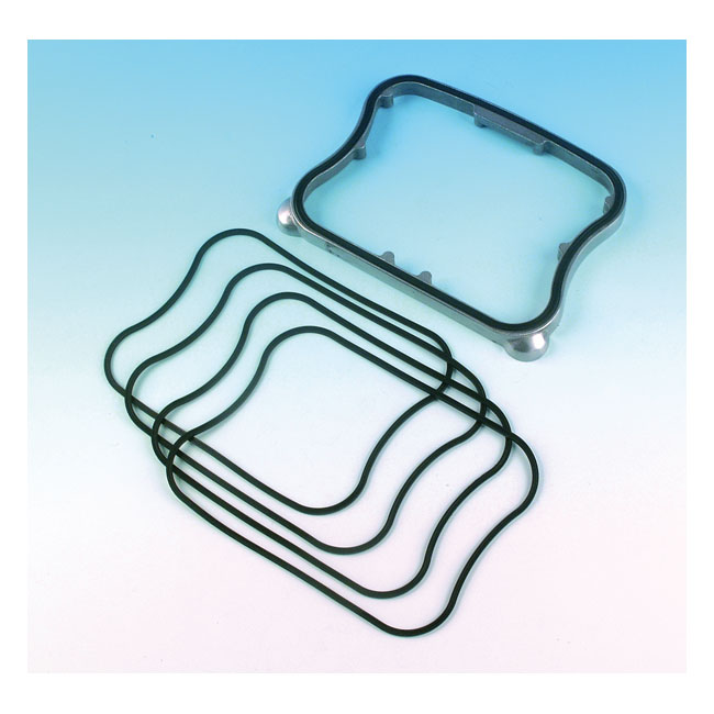 JAMES UPPER ROCKER CVR GASKET. RUBBER