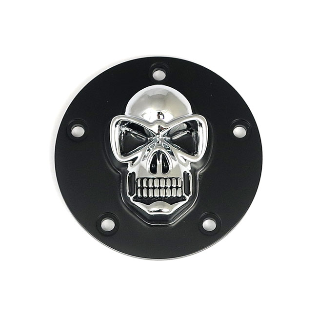 BLK & CHR SKULL POINT CVR VERTICAL