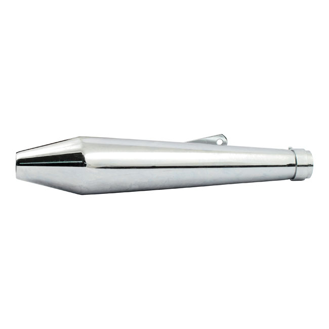 Megaton universal muffler 19-1/2" long chrome