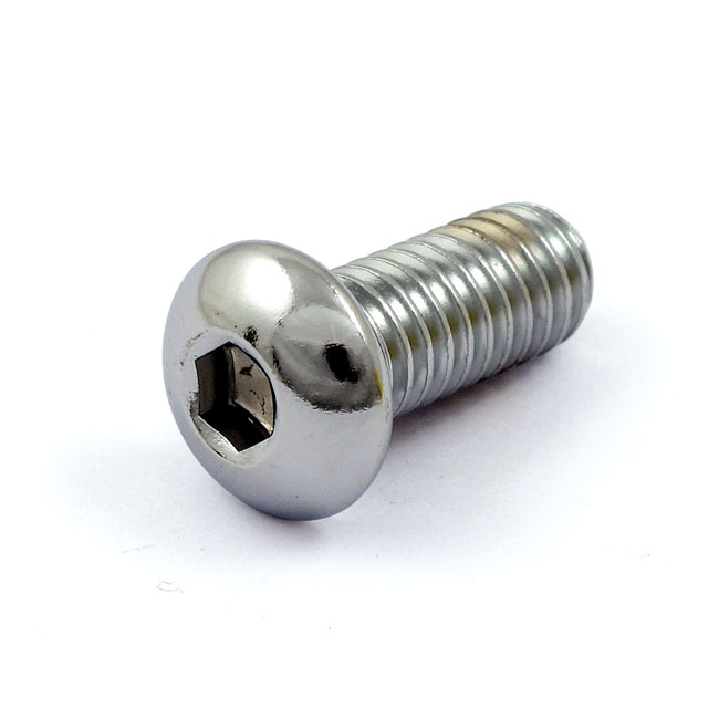 5/16-18 X 3/4 INCH BUTTONHEAD BOLT CHR.