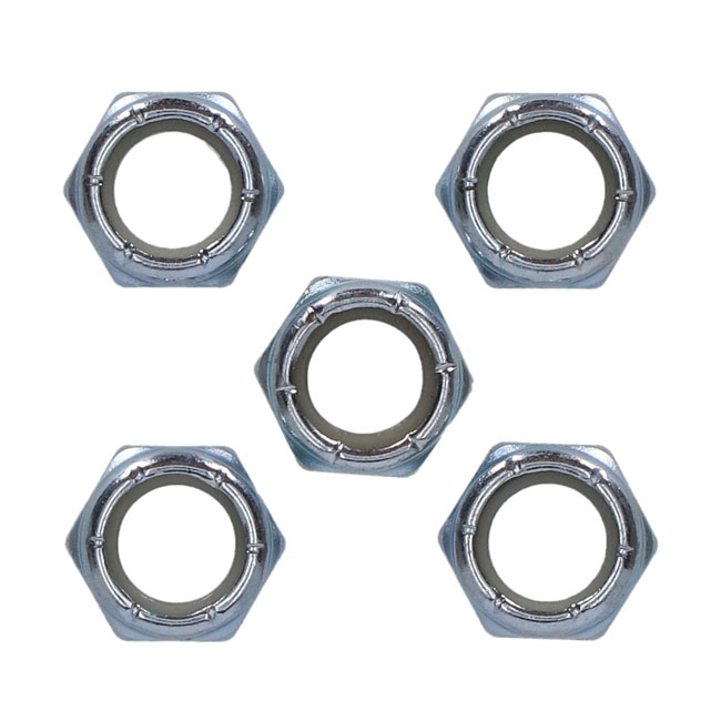 JAM LOCK NUT ZINC, 1/2-20