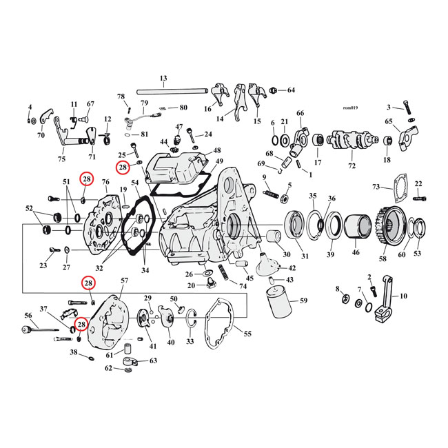 FLAT WASHERS 1/4 INCH (SMALL OD)