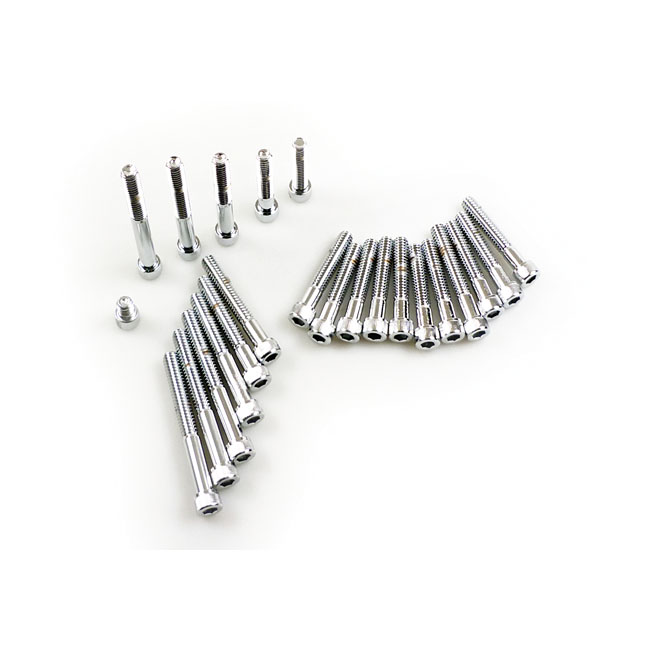 XL SIDE COVER MOUNT KIT, CHROME ALLEN