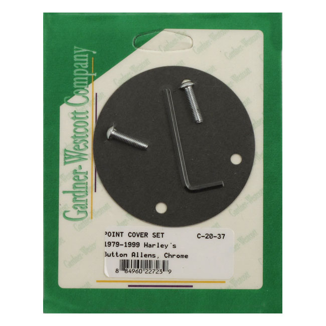 GW, point cover mount kit. Stainless, buttonhead allen
